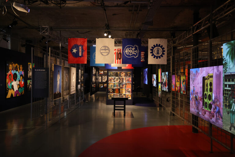 Vue de l'exposition 'Baile Funk, un cri de Liberté' à la maison Folie Wazemmes, dans le cadre de Fiesta lille3000 maxime dufour photographies - 250625-455